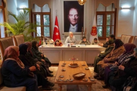 Üretici kadınlar Bilecik Belediyesi’nde ağırlandı