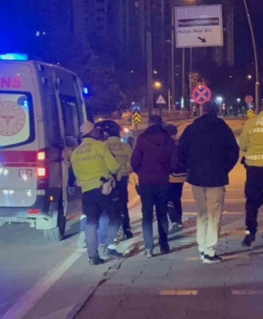 Uygulamadan polise çarpıp kaçtı, şüphelinin aracı 1 kilometre uzaklıkta park halinde bulundu