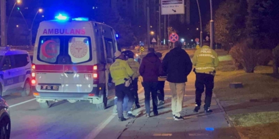 Uygulamadan polise çarpıp kaçtı, şüphelinin aracı 1 kilometre uzaklıkta park halinde bulundu