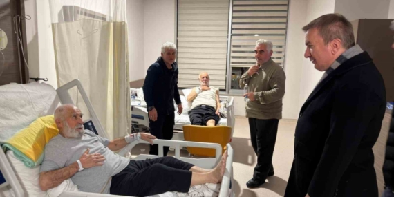 Vali Aydoğdu’dan Mengücek Gazi Eğitim ve Araştırma Hastanesi’ne ziyaret