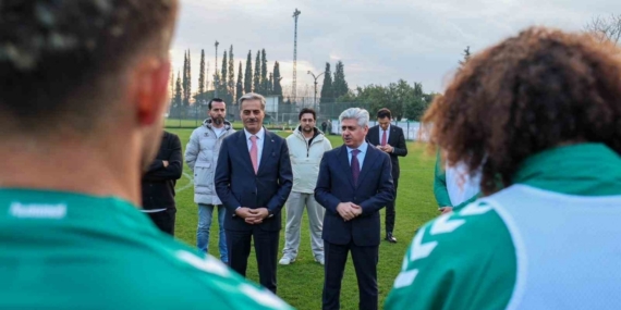 Vali Doğan ve Başkan Alemdar’dan Sakaryaspor ziyareti
