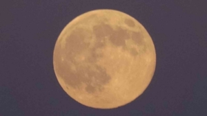 Van semalarında yılın son dolunayı görsel şölen sundu