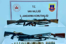 Van’da silah ele geçirildi: 1 gözaltı