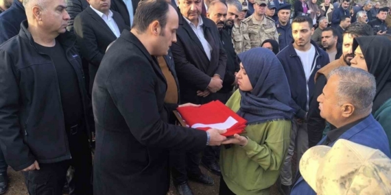 Vefat eden Arabanlı gazi son yolculuğuna uğurlandı