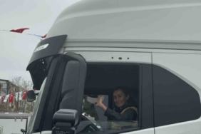 Yardım konvoyuna "kadın eli" değdi