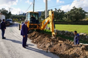 Yatağan Bencik Mahallesi’ndeki içme suyu hattı yenileniyor