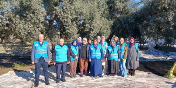 Yatağan’da zeytin hasadı ve bereket duası yapıldı