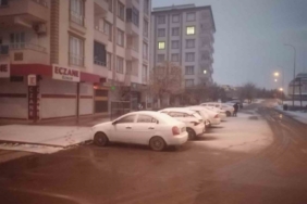 Yavuzeli’nde kar yağışı etkili oldu