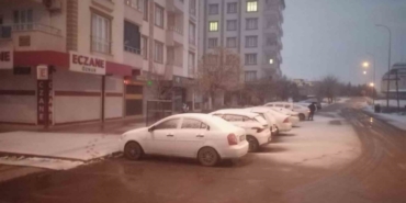 Yavuzeli’nde kar yağışı etkili oldu