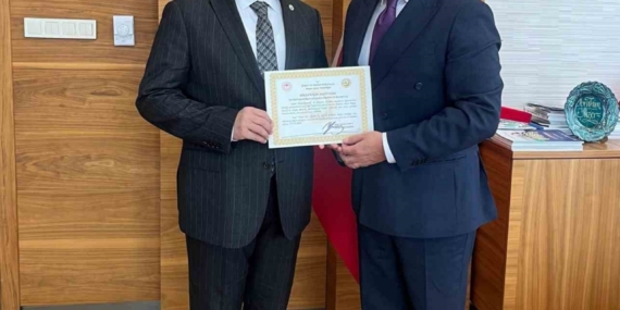 Yeniköy Kemerköy Enerji’ye 4 milyon fidan için takdir belgesi