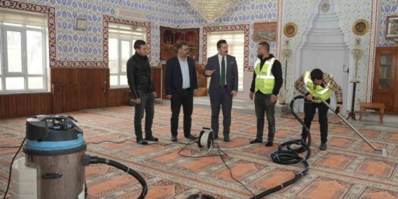 Yenişehir’de camiler üç aylara hazırlanıyor