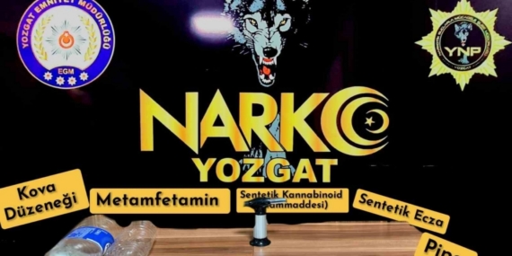 Yerköy’de uyuşturucu operasyonu