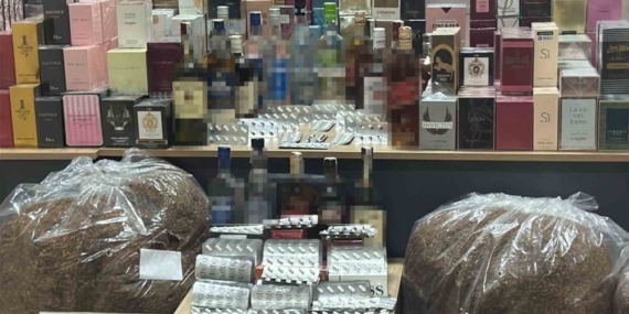 Yılbaşında satılmak istenen kaçak içki ve uyuşturucuya operasyon