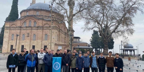 Yıldırımlı gençlerden tarihi yolculuk