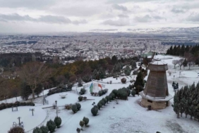 Yılın son karı Eskişehir’i beyaza bürüdü