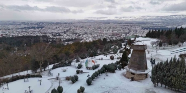 Yılın son karı Eskişehir’i beyaza bürüdü