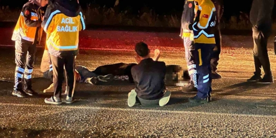 Yolun karşısına geçerken otomobilin çarptığı yaşlı adam hayatını kaybetti