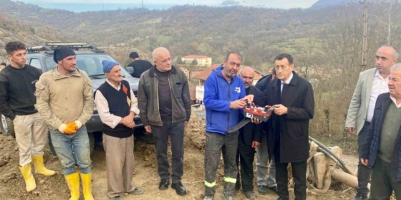 Yortan’da TOKİ konutlarının temeli atıldı