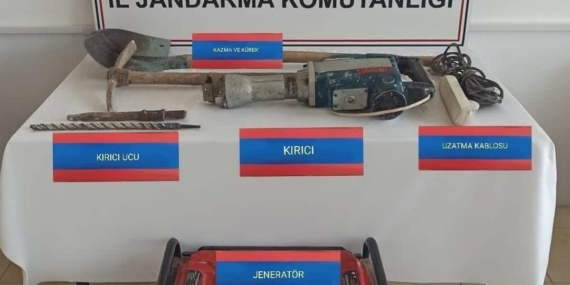 Yozgat’ta kaçak kazı yapanlar fotokapana yakalandı