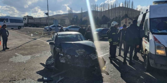 Yozgat’ta meydana gelen kazada 5 kişi yaralandı