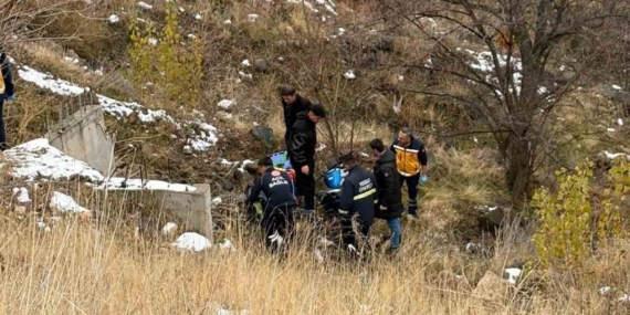 Yozgat’ta motosikletli sürücü şarampole yuvarlandı