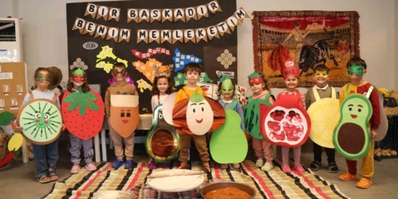 Yüreğir Belediyesi kreşlerinde Yerli Malı Haftası kutlandı