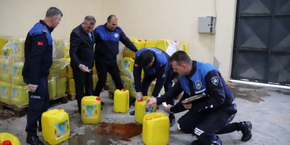 Yurt dışına yağ diye su göndereceklerdi