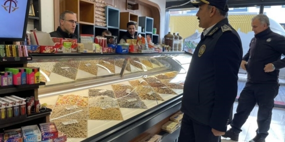 Zabıta ekiplerinden yılbaşı öncesi denetim