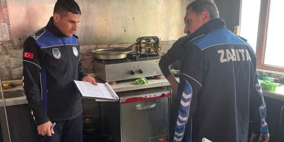 Zabıtadan yeni yıl öncesi sıkı denetim