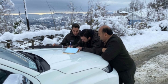 Zonguldak’ta hafta sonu av denetiminde 3 kişiye işlem yapıldı