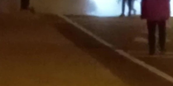 Zonguldak’ta halk otobüsünde yangın paniği