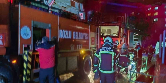 Zonguldak’ta korkutan yangın: İtfaiye ekipleri faciayı önledi