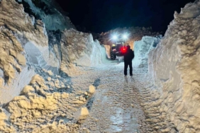 10 metre karda çalışma