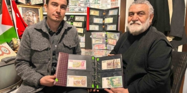 40 yıllık para koleksiyonu Gazze için açık artırmaya çıkıyor