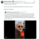 ABD’li Senatör Graham’dan İran’ın dini lideri Hamaney’in rejim yanlısı gösterileri ABD’ye uyarı olarak nitelemesine yanıt