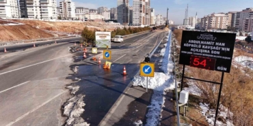 Abdülhamit Han Köprülü Kavşağı için geri sayım başladı