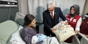 Adana’da yeni yılın ilk bebeği ‘Atlas’ oldu