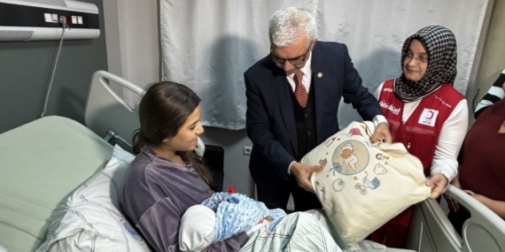 Adana’da yeni yılın ilk bebeği ‘Atlas’ oldu