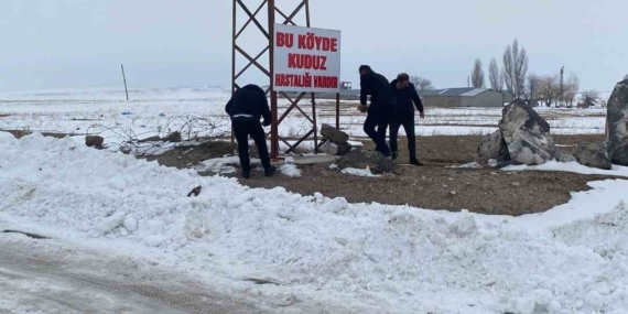 Adilcevaz’da kuduz alarmı: Bir köy karantinaya alındı