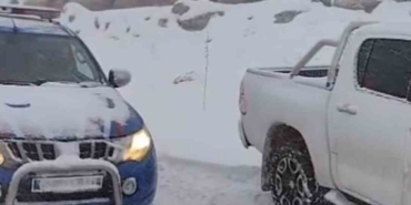 Adıyaman’da dağda mahsur kalan iki çoban ve 800 küçükbaş hayvan kurtarıldı