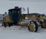 Adıyaman’da karla mücadele aralıksız sürüyor