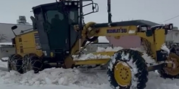Adıyaman’da karla mücadele aralıksız sürüyor