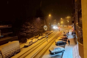 Afyonkarahisar’ın yüksek kesimlerinde kar etkisini gösterdi