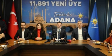 AK Parti’nin Adana’daki üye sayısı 328 bin 629 oldu