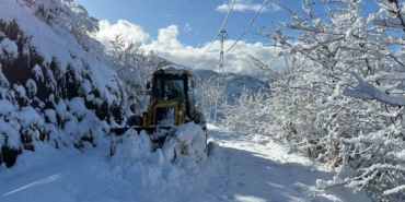 Akçaabat’ta karla mücadele