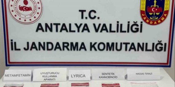 Alanya’da uyuşturucu operasyonu