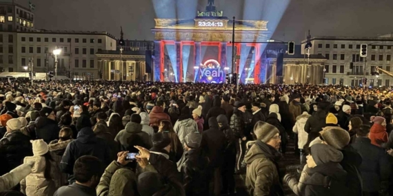 Almanya yeni yıla yoğun güvenlik önlemleri altında girdi