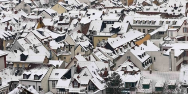 Almanya’da "Elli" kar fırtınası: Okullar tatil edildi