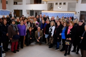 Anadolu Üniversitesi 60 yaş üstü Tazelenme Üniversitesi öğrencilerinden mandala sergisi