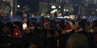 Ankara’da yeni yıl coşkuyla karşılandı